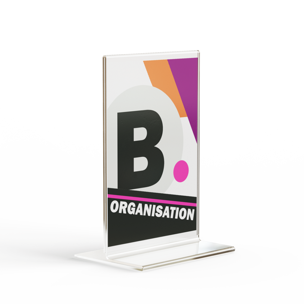 Temporäre Beschrif­tung